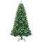 Costway 6/7/8 ft Pre-lit Hinged Christmas Tree with Remote Control & 9 Lighting Modes